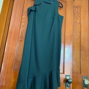 Banana Republic sheath dress with ruffle detail